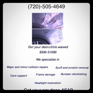 Mobile auto bodywork